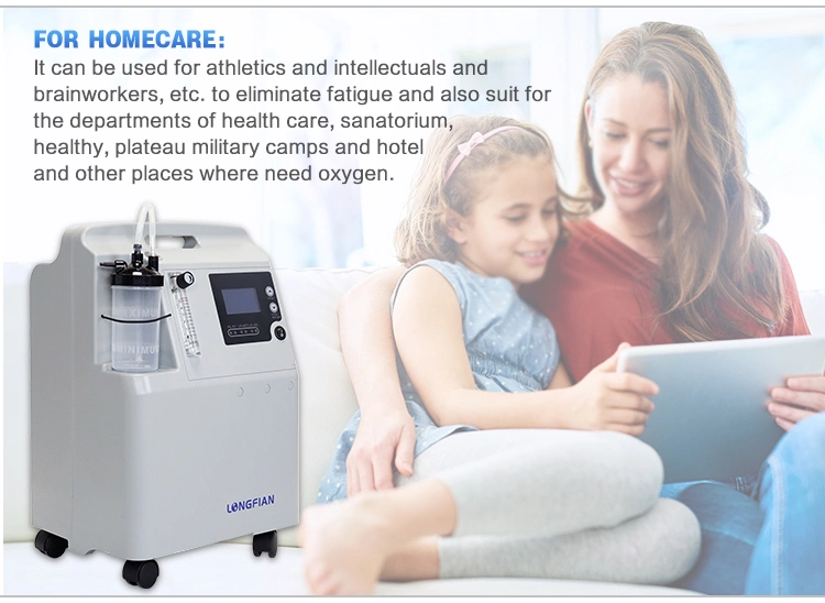 Longfian PSA Electric Smart Portable Oxygen Concentrator 5L in Stock