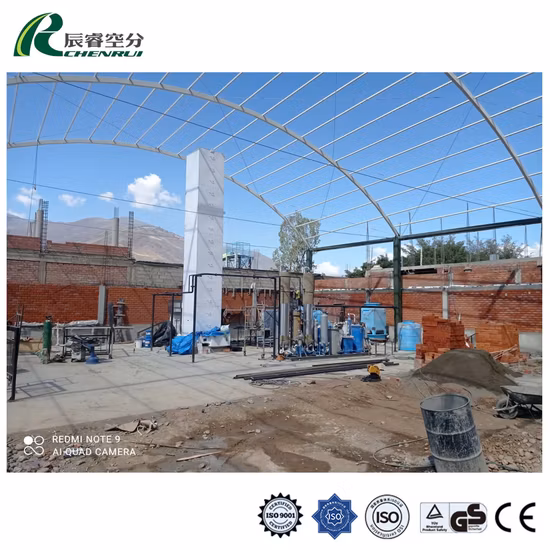 Low Energy Consumption Cryogenic Gas Production Air Separation Unit Liquid Nitrogen Oxygen Generator for Fluid Storage
