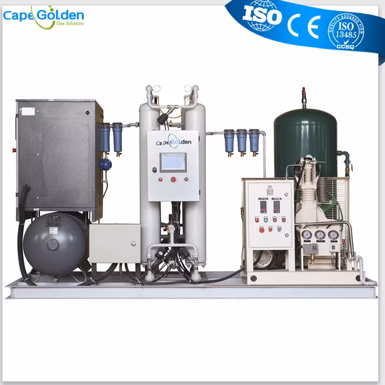 Psa Oxygen Cylinder Filling System with Mobile/Computer Remote Monitoring System