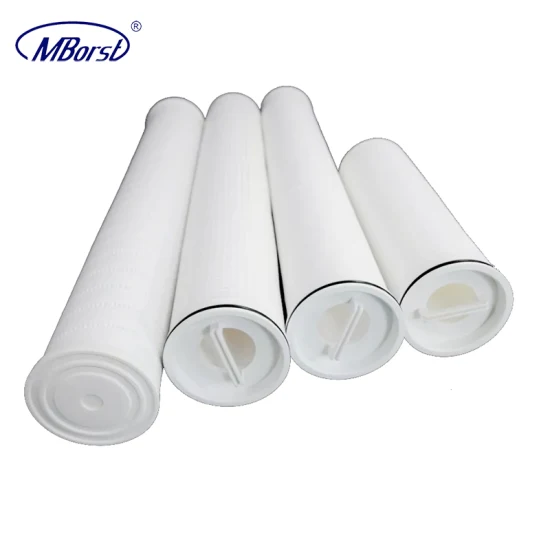 China Wholesale Filter Cartridge High Flow Pleated Folding Filter Element for Water Filter  System Water Treatment Water Purifier with Filter Housing 3/5/7 Cores