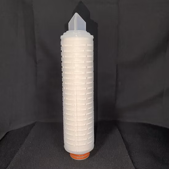 China Wholesale Filter Cartridge High Flow Pleated Folding Filter Element for Water Filter &nbsp;System Water Treatment Water Purifier with Filter Housing 3/5/7 Cores